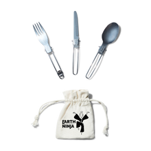 Load image into Gallery viewer, Ninja Bites - Travel Cutlery Set
