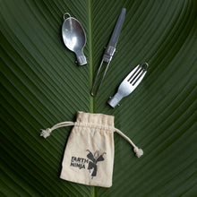 Load image into Gallery viewer, Ninja Bites - Travel Cutlery Set
